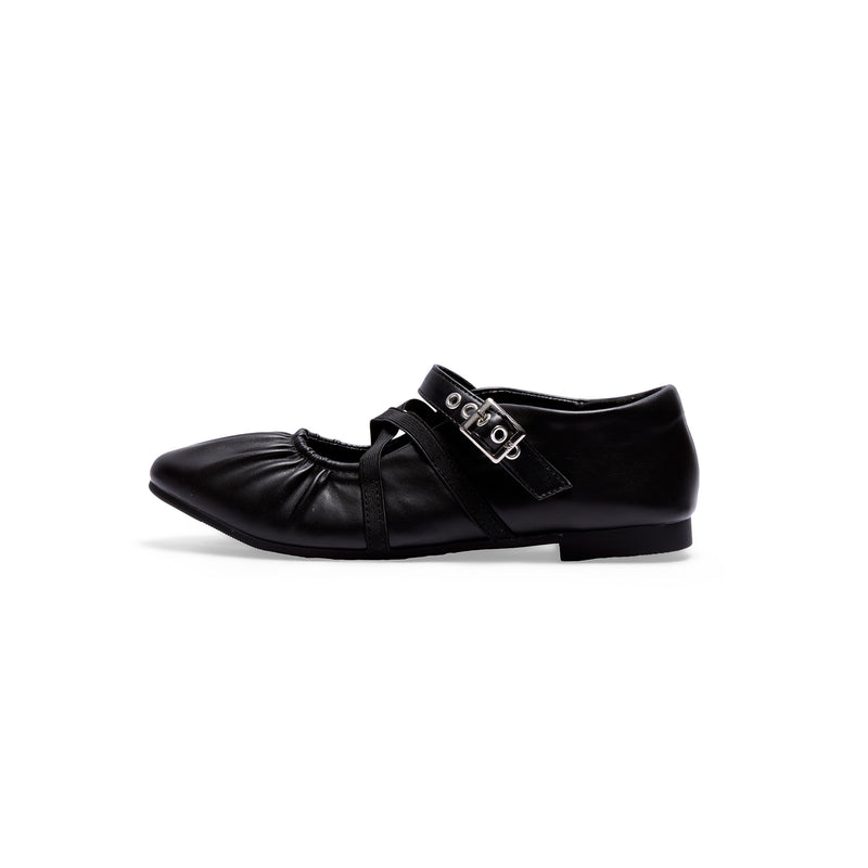 Klara Rouched Flats - Black ( BLK )