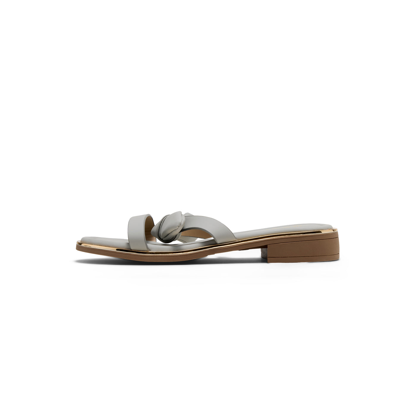 Kris Knot Slippers - Mid Grey (MGY)