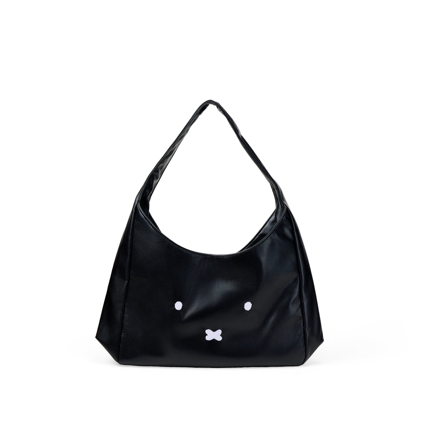 Miffy Face Hobo Bag - Black (BLK)