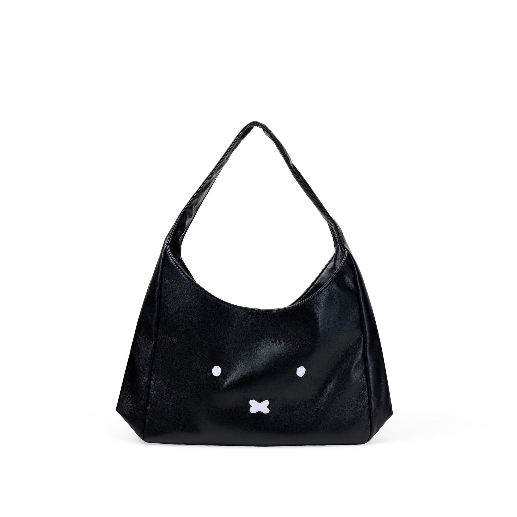 Miffy Face Hobo Bag - Black (BLK)