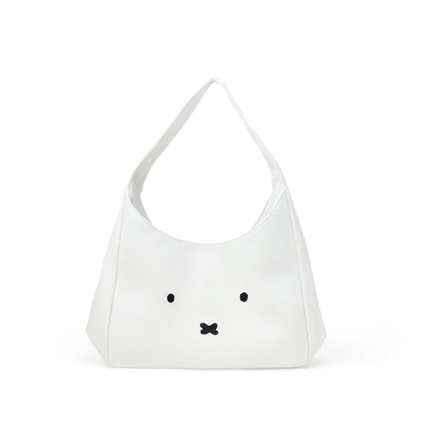Miffy Face Hobo Bag - White (WHT)