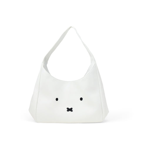 Miffy Face Hobo Bag - White (WHT)