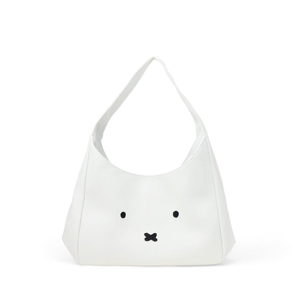 Miffy Face Hobo Bag - White (WHT)