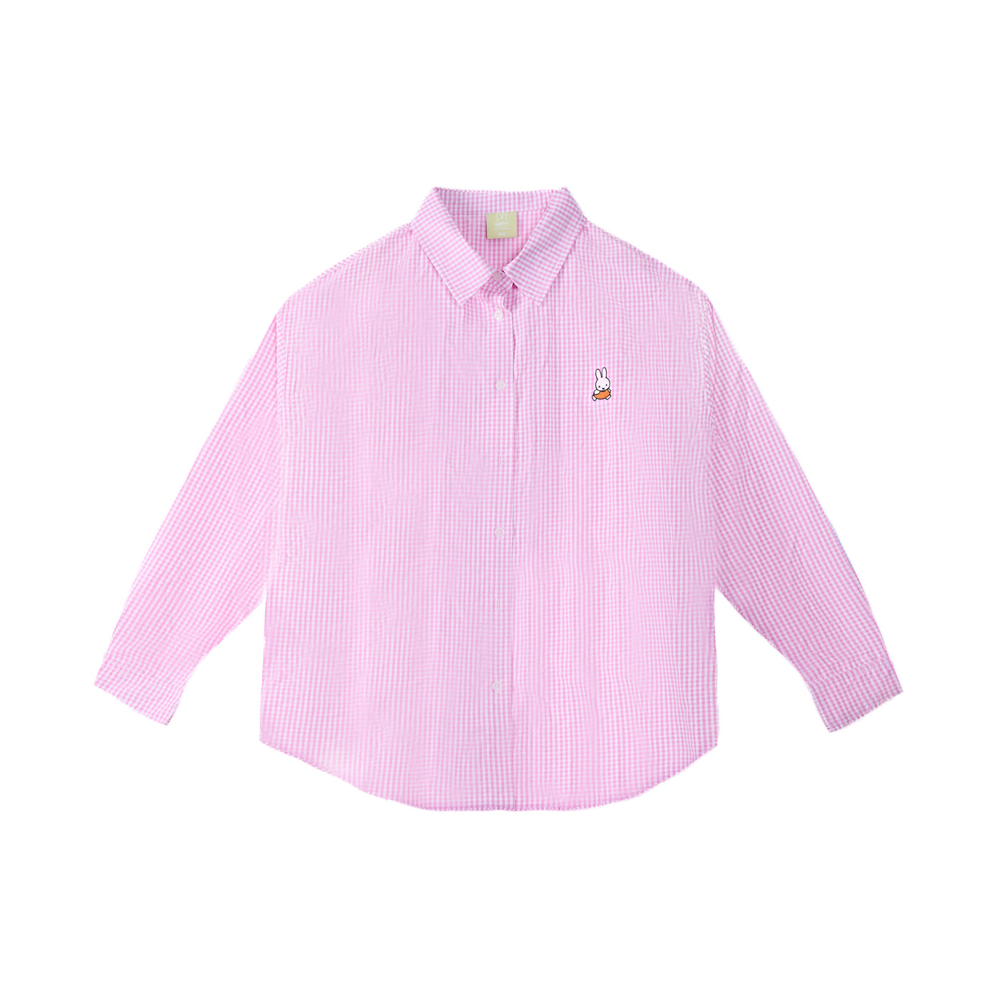 Miffy One Point Checked Shirt - Light Pink (LPK)
