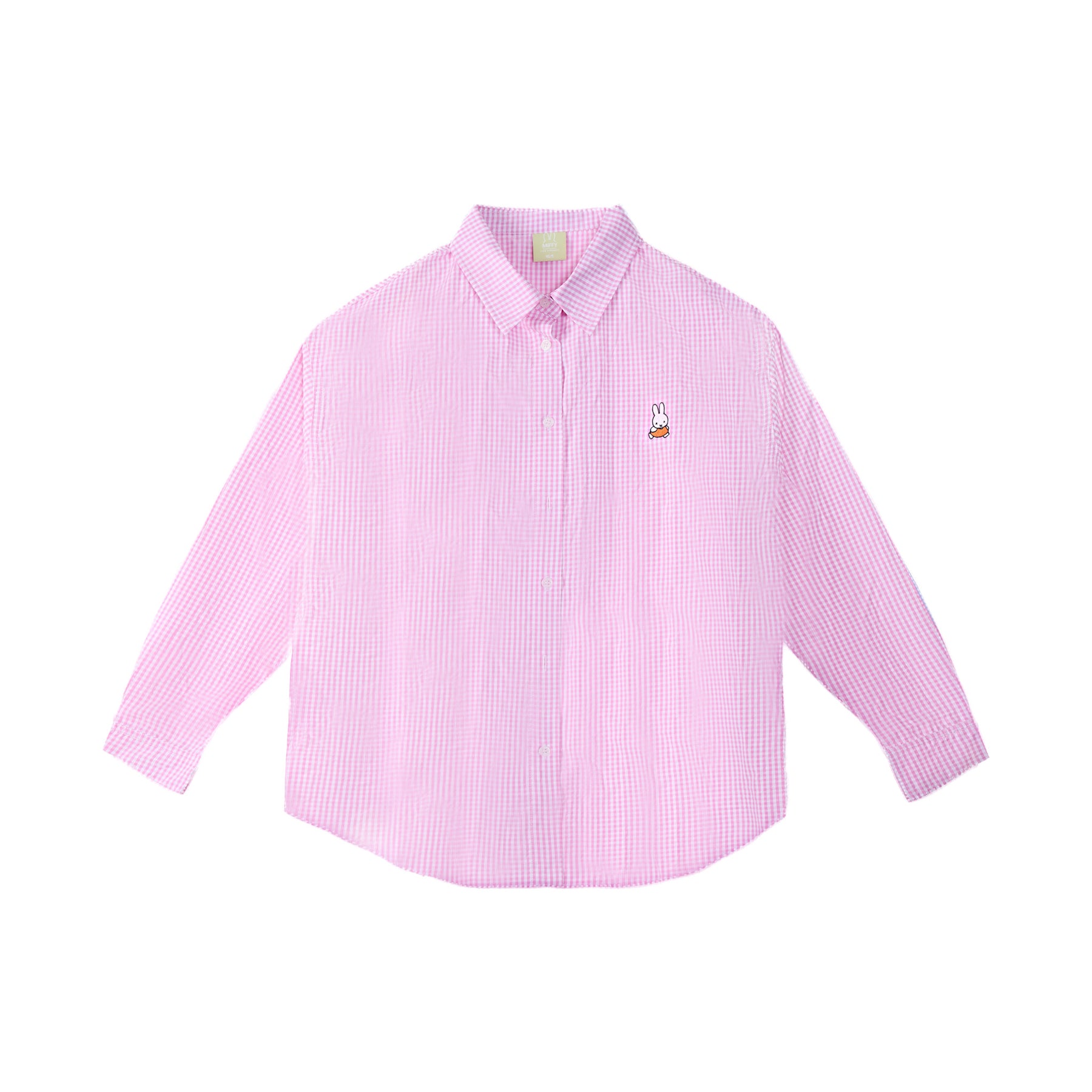 Miffy One Point Checked Shirt - Light Pink (LPK)