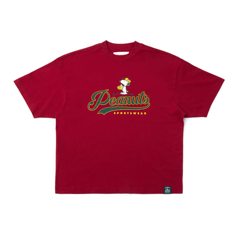Peanuts Sports Tee - Burgundy (BGD)