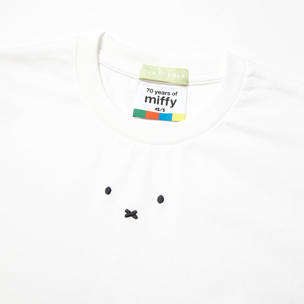 Miffy 70S Face Tee - White (WHT)