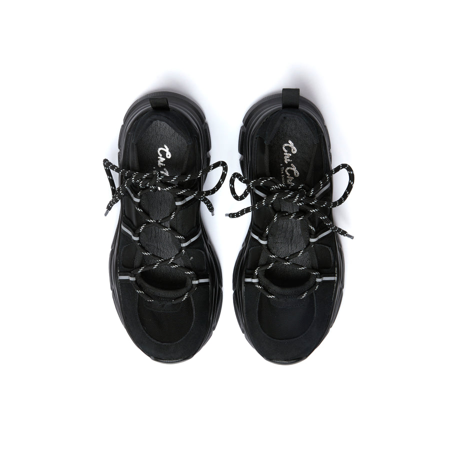 Soul Chic Laces Sneakers - Black (BLK)
