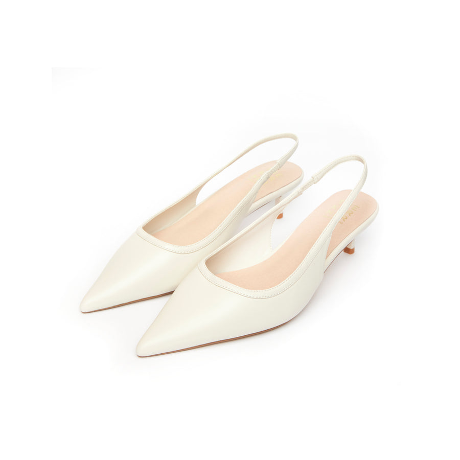 Kedi Bow Heels - Beige (BEI)