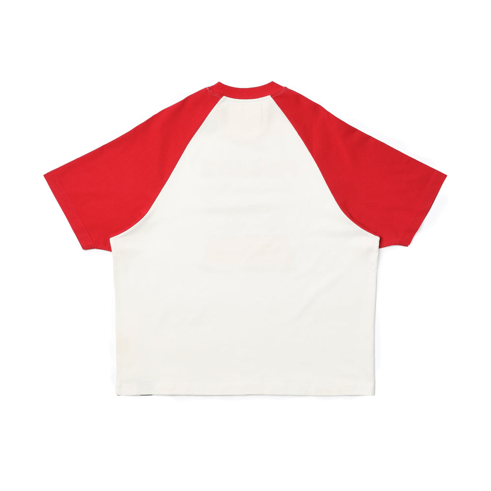 Peanuts Raglan Tee - Burgundy (BGD)