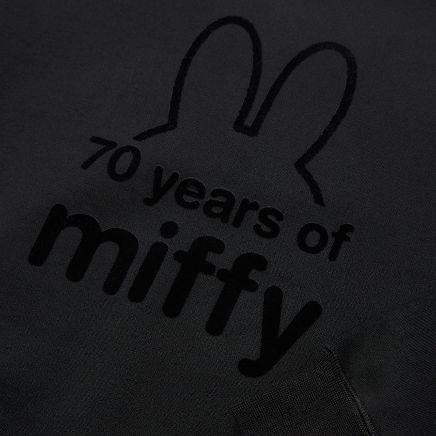 Miffy 70S Outline Sweatshirt - Black (BLK)