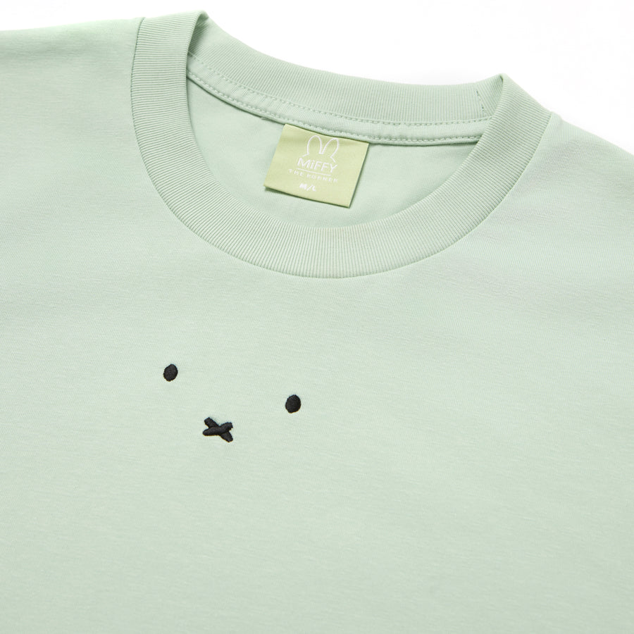 Miffy Face Short Sleeve Tee - Green (GRN)