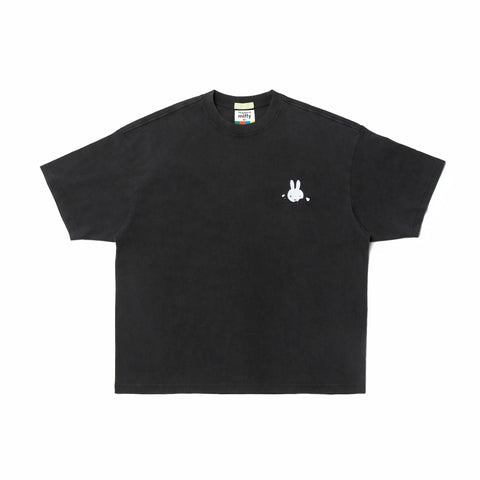 Miffy 70S Swimming Washed Tee - Black (BLK)