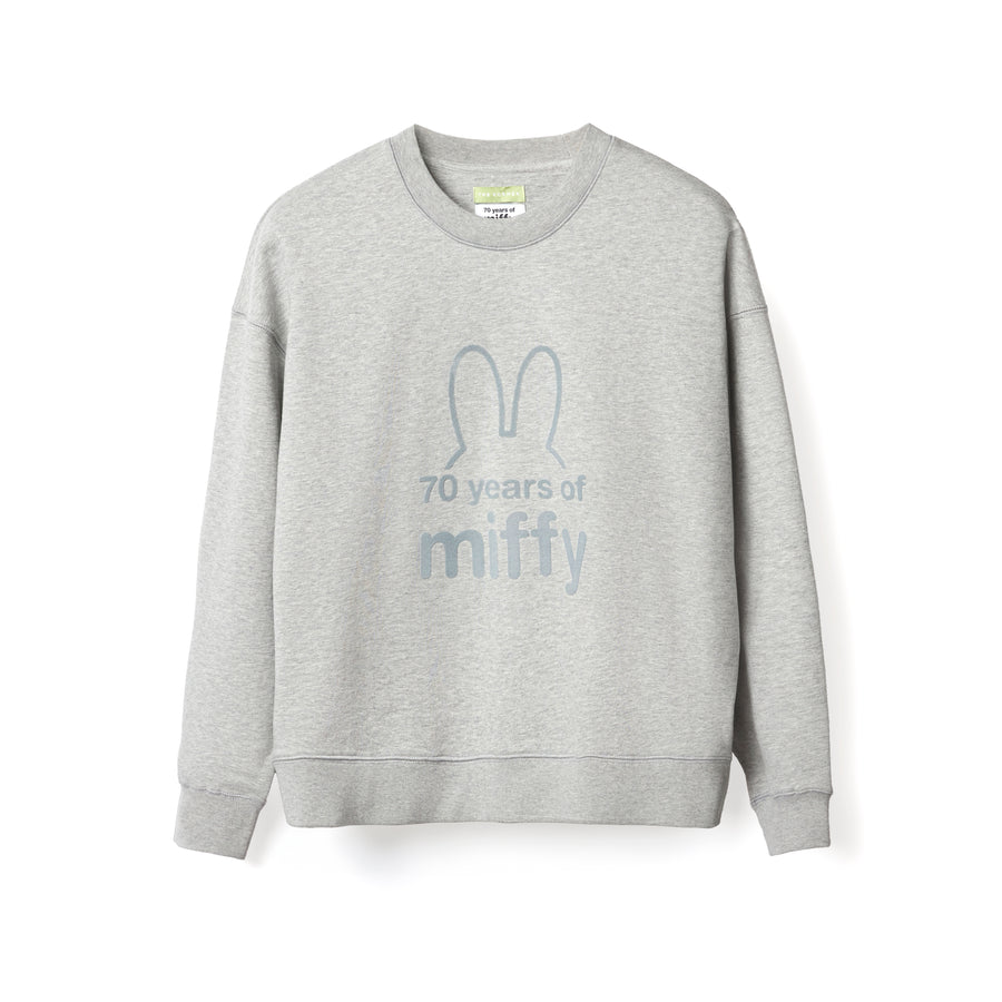 Miffy 70S Outline Sweatshirt - Grey (GRY)