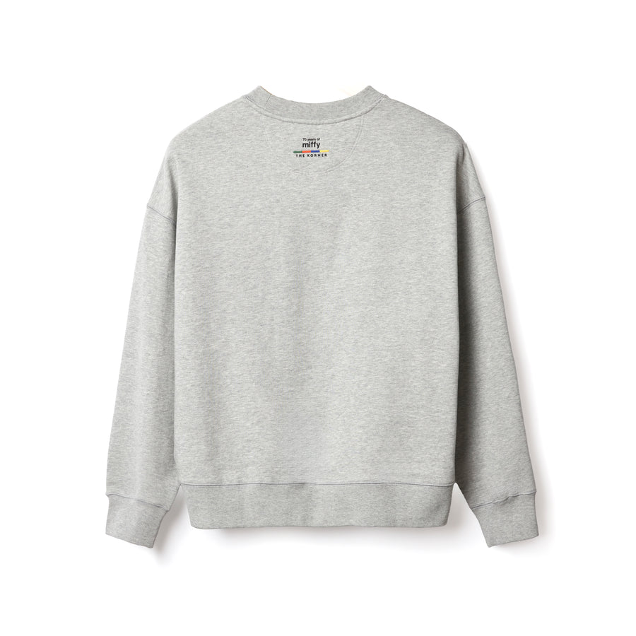 Miffy 70S Outline Sweatshirt - Grey (GRY)