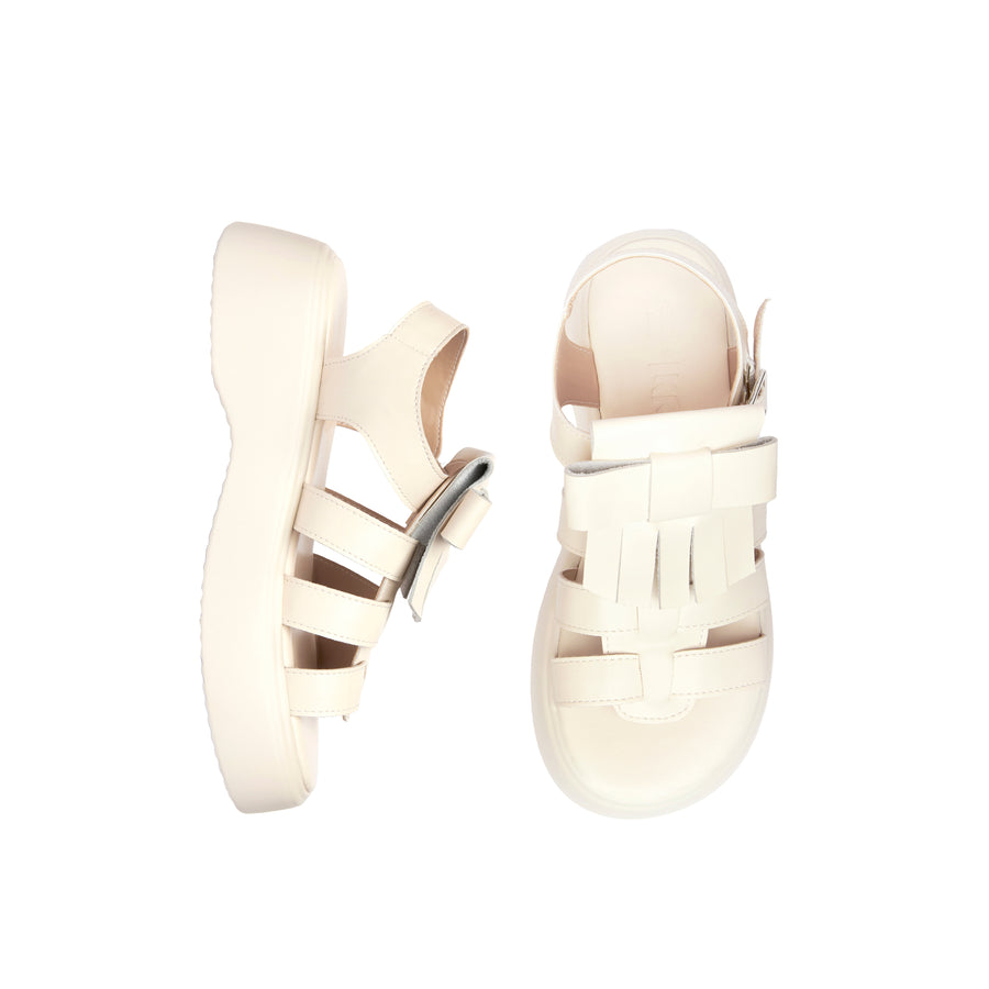 Klip Trim Sandals - Beige (BEI)