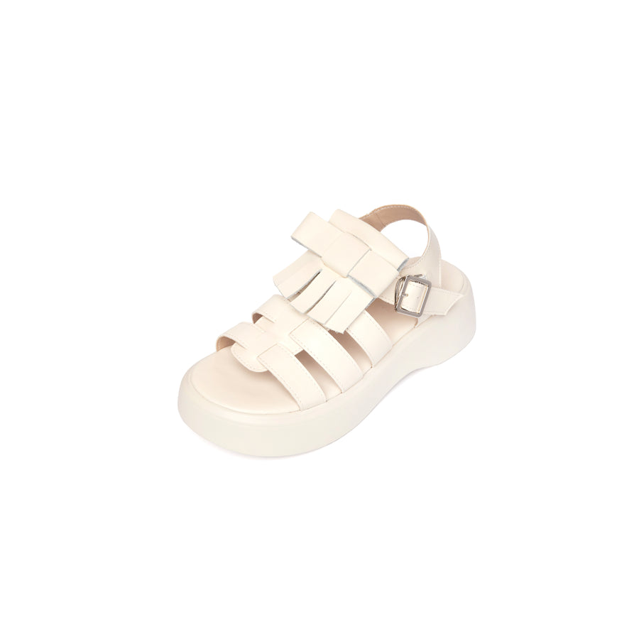 Klip Trim Sandals - Beige (BEI)