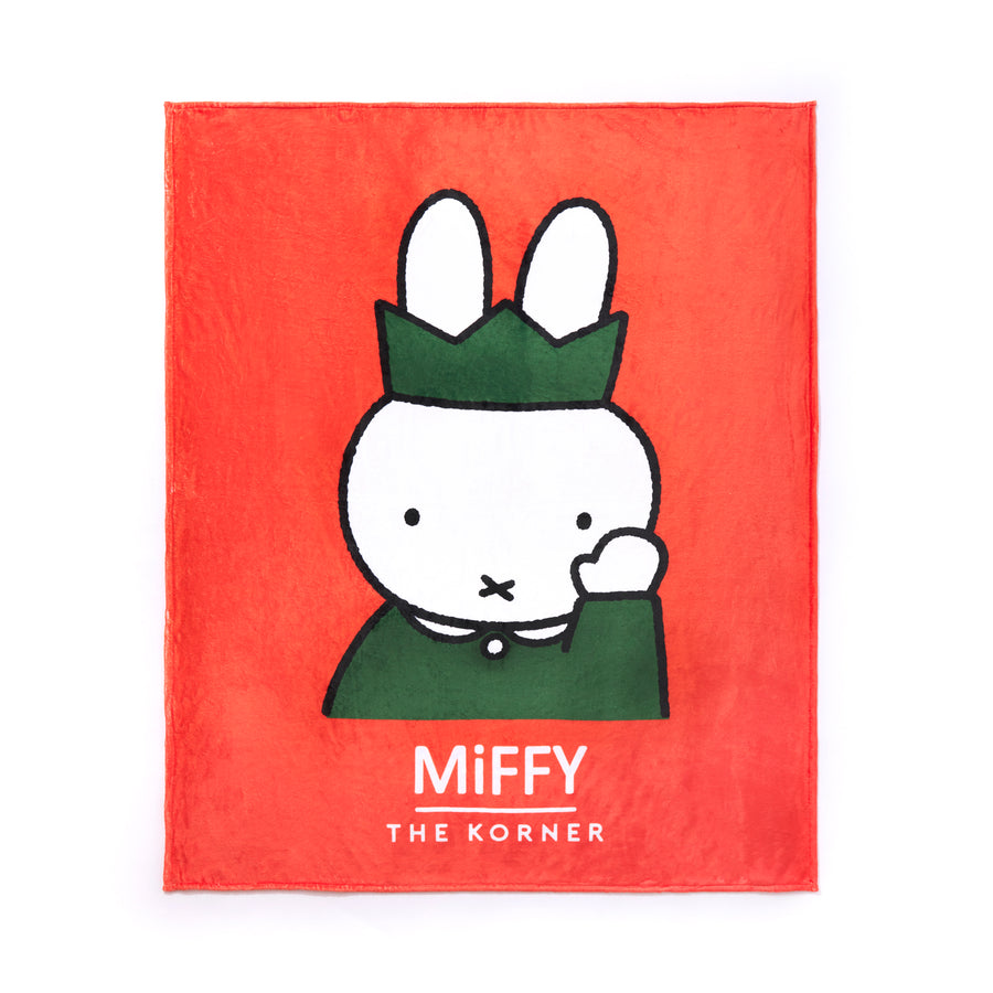 Miffy Crown Blanket FM1 - Orange (ORG)