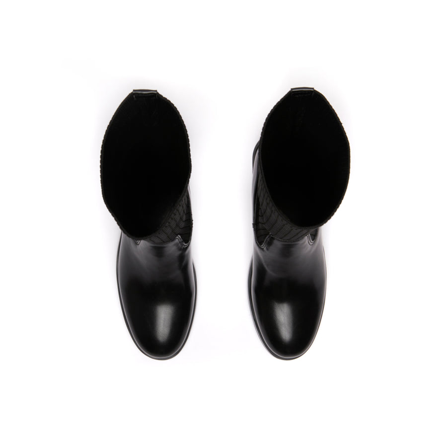 Kala Heel Boots - Black (BLK)