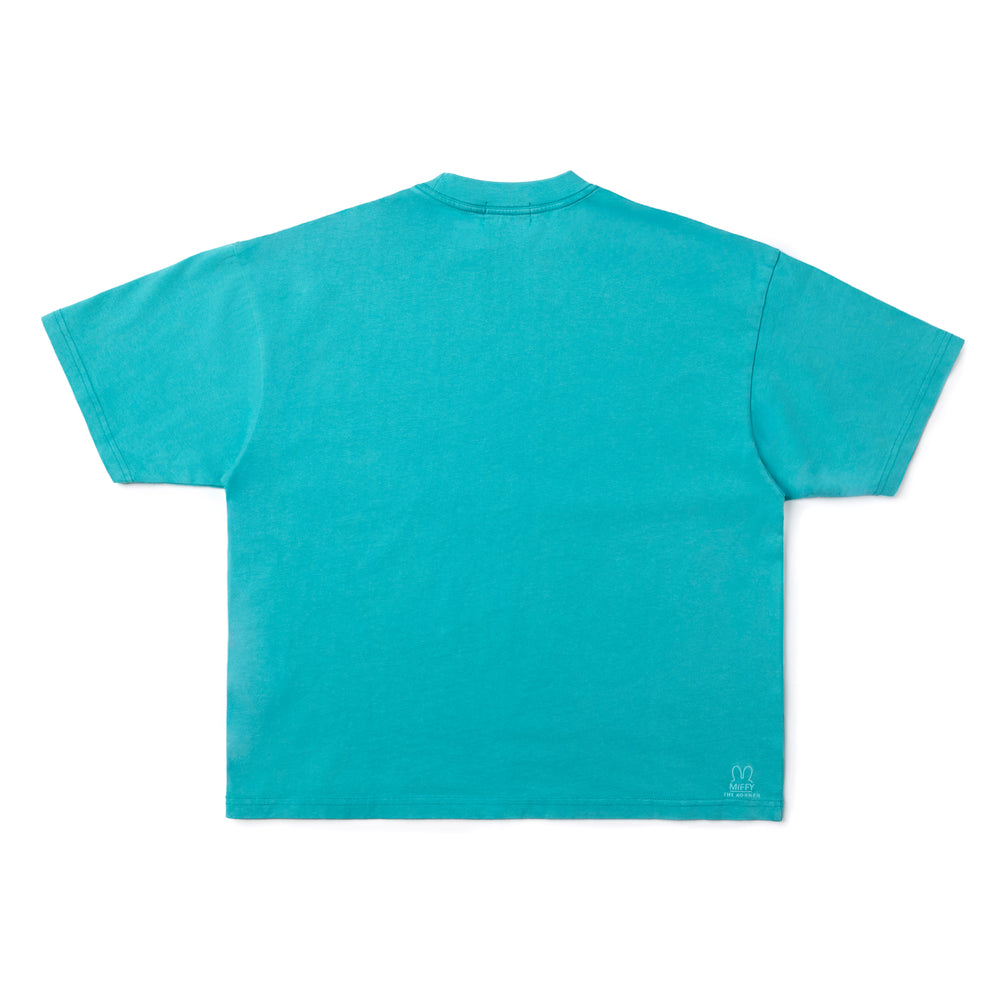 Miffy 70S Logo Washed Tee - Green (GRN)