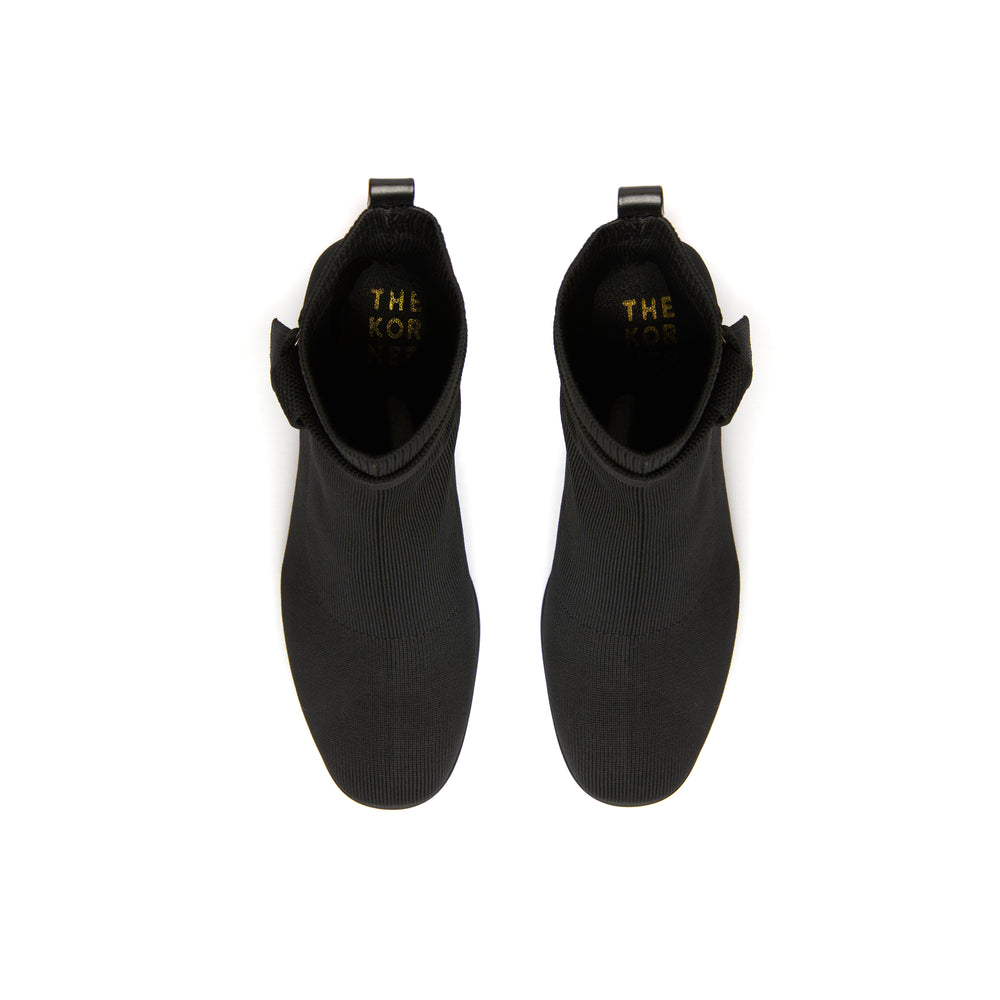 Kiley Knit Boots - Black (BLK)