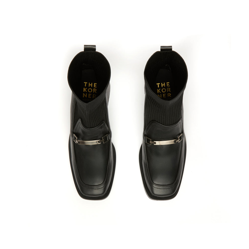 Kiley Square Boots - Black (BLK)