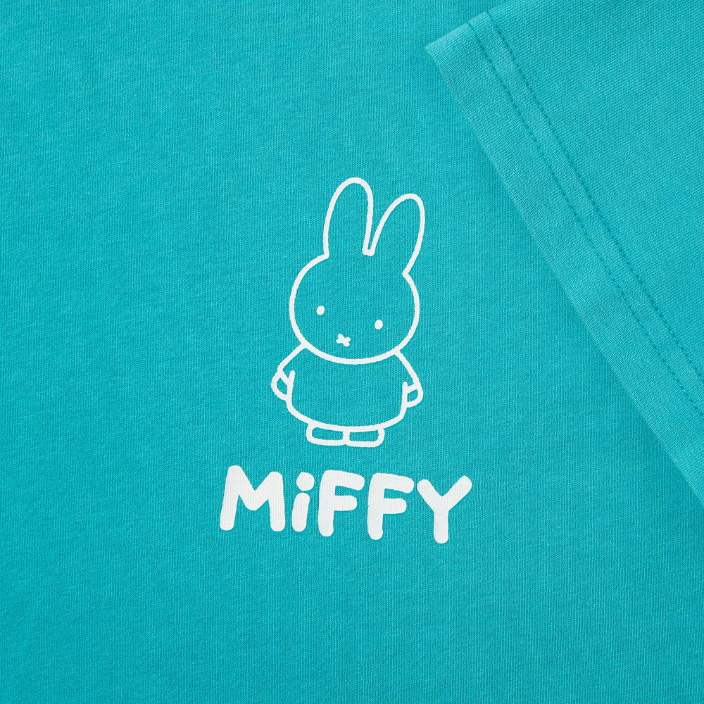 Miffy 70S Logo Washed Tee - Green (GRN)
