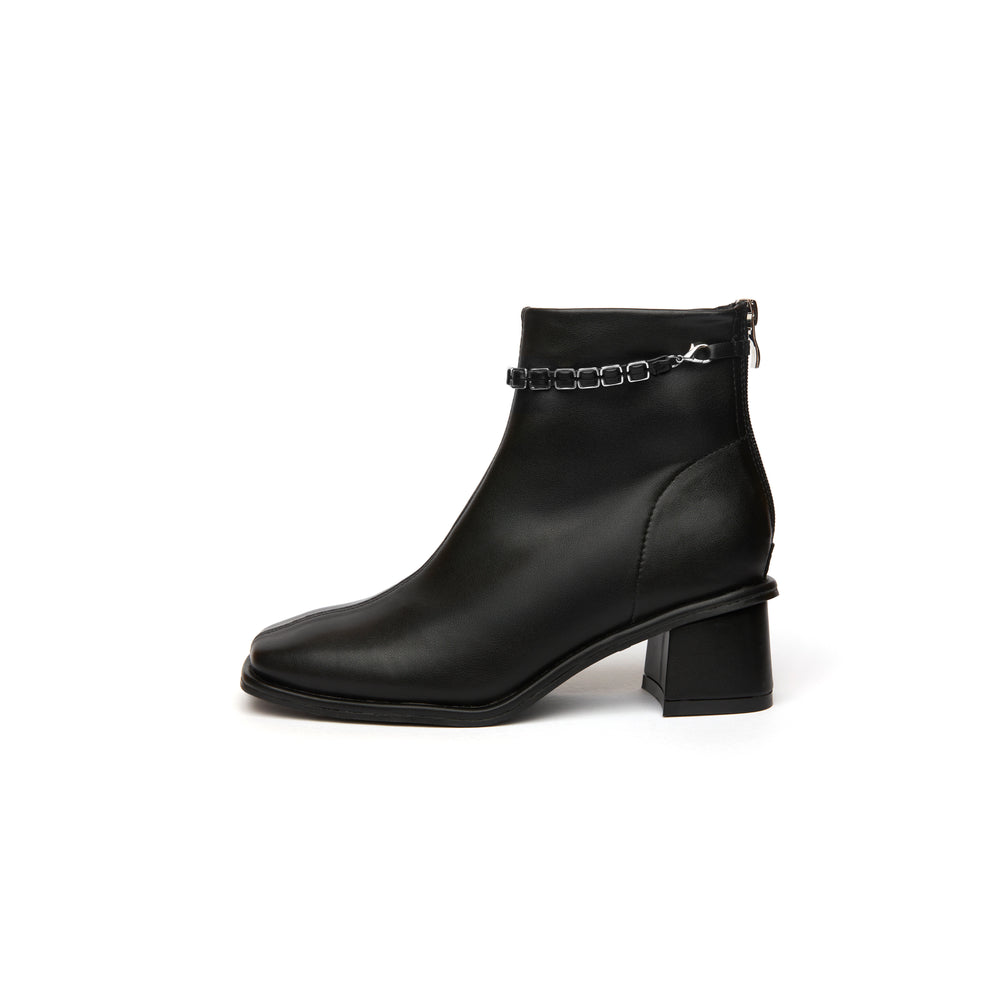 Kiley Zip Boots - Black (BLK)