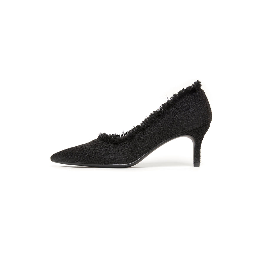 Klassic Tweed Heels - Black ( BLK )
