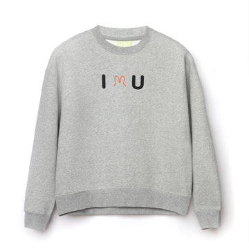 Miffy I Love U Sweatshirt - Grey (GRY)