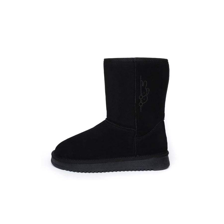 Miffy Fuzzy Boots - Black (BLK)