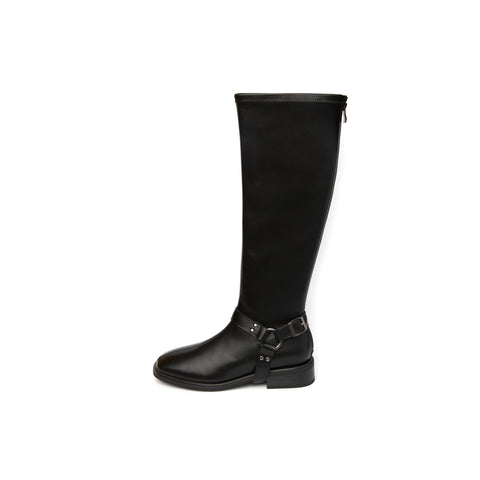 Kiley Slim Zip Boots - Black (BLK)