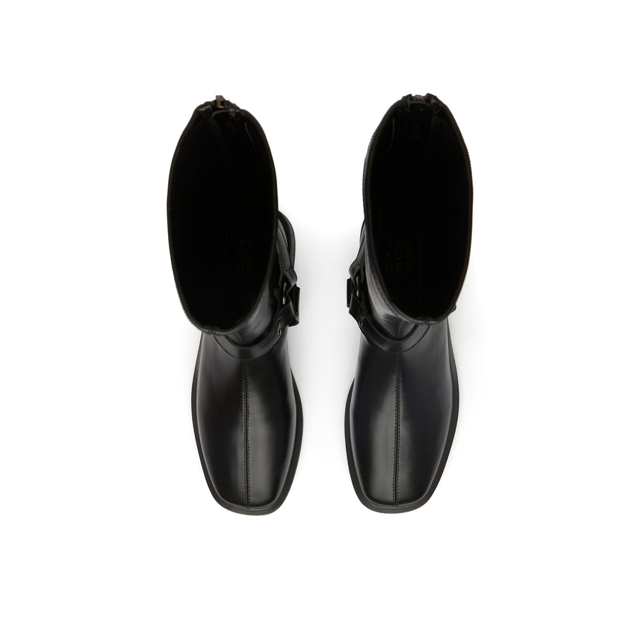 Kiley Slim Zip Boots - Black (BLK)