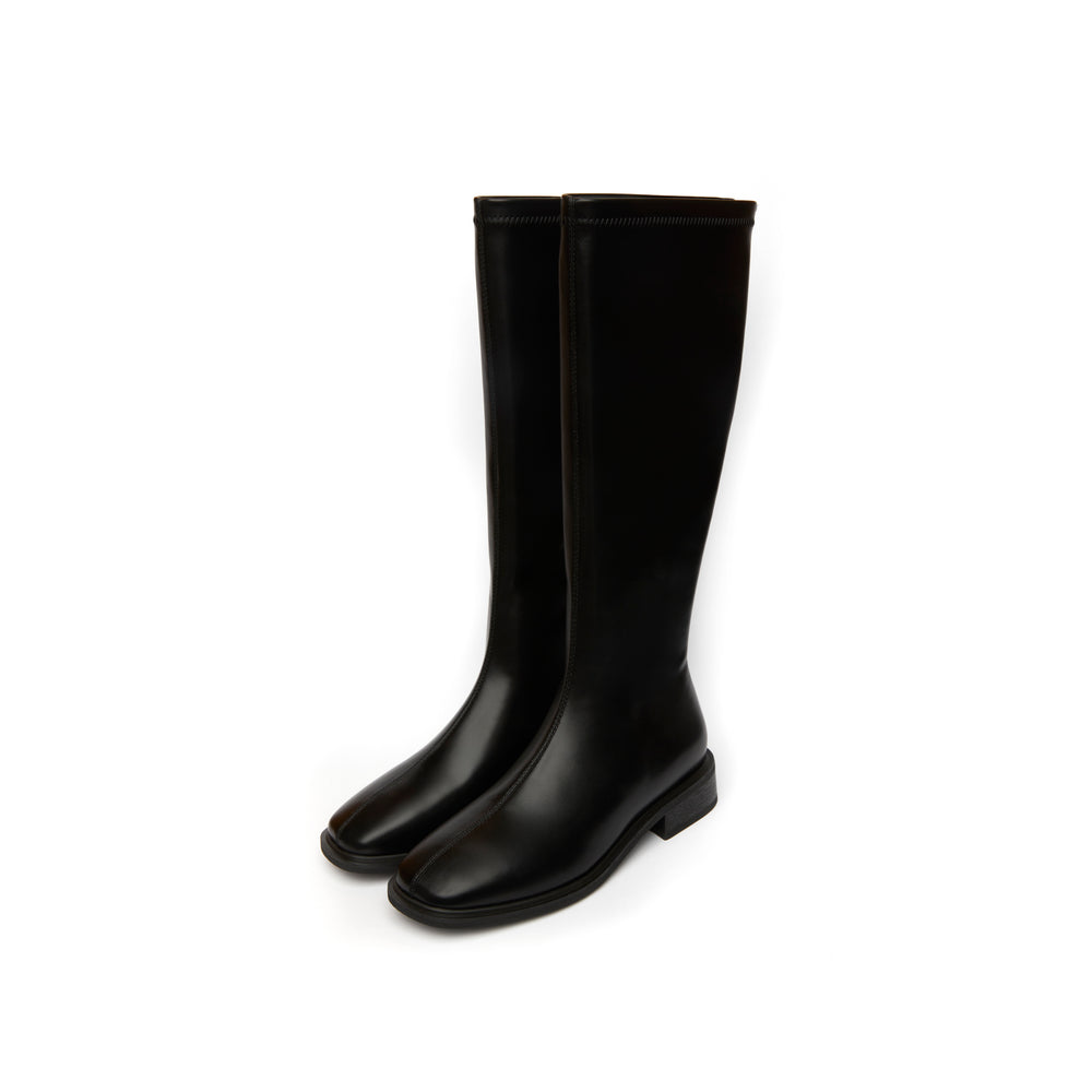 Kiley Slim Zip Boots - Black (BLK)