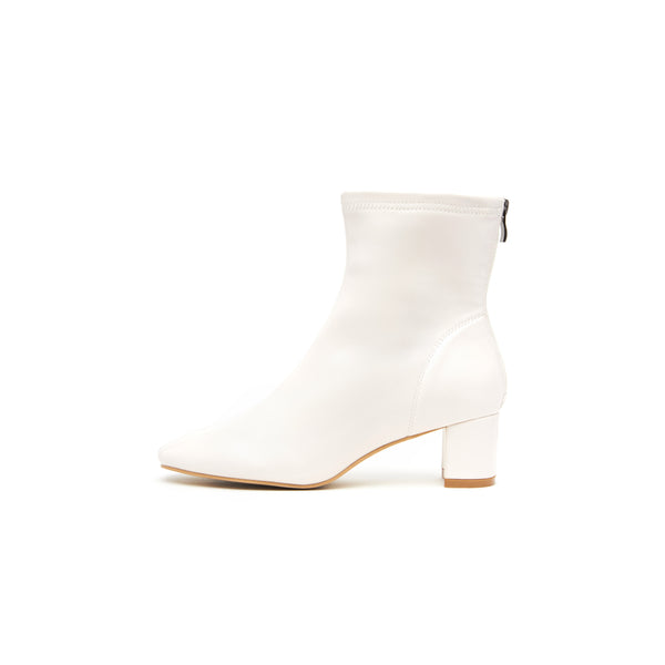 Karin Zip Boots - Beige (BEI)