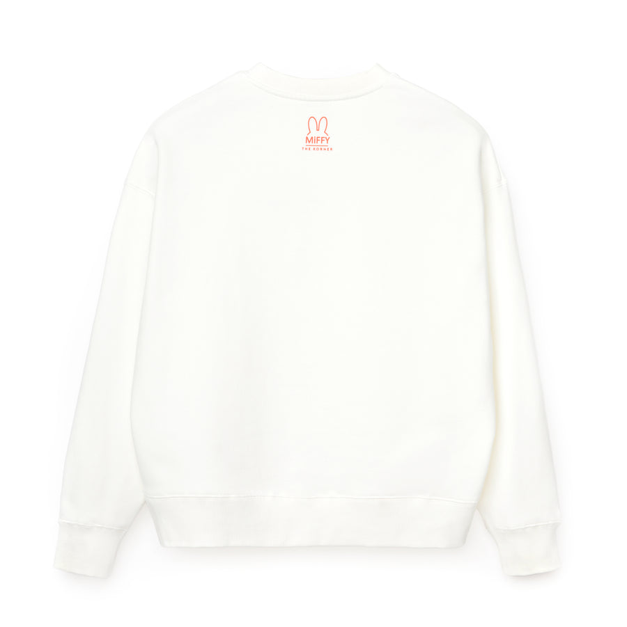 Miffy I Love U Sweatshirt - White (WHT)