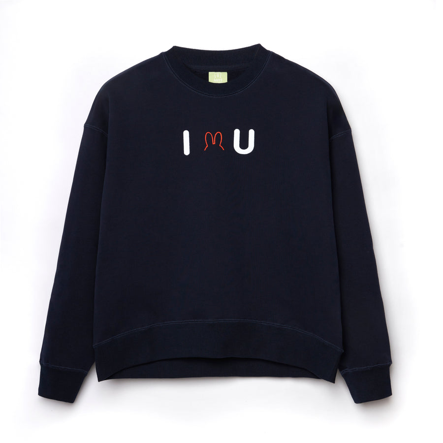 Miffy I Love U Sweatshirt - Navy (NVY)