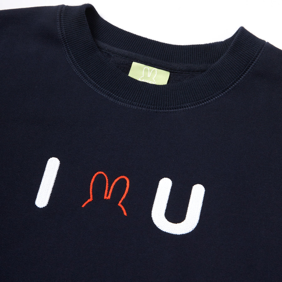 Miffy I Love U Sweatshirt - Navy (NVY)