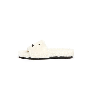 Miffy Fuzzy Slippers - Beige (BEI)