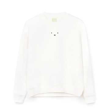 Miffy Face Sweatshirt - White (WHT)