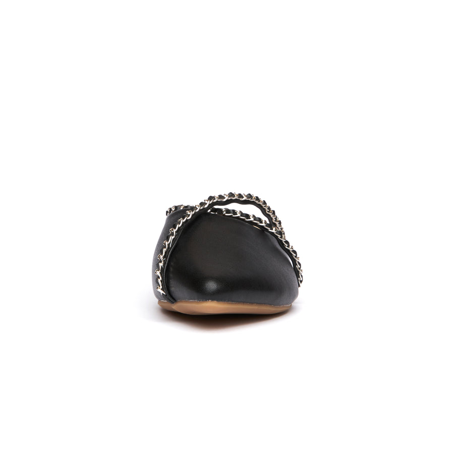Kross Leather Slippers - Black ( BLK )