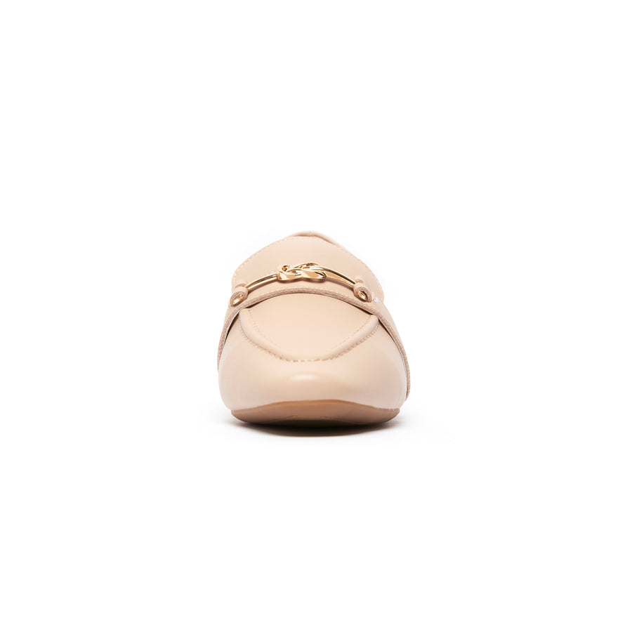 Kaylie Buckle Loafers - Nude ( BEIN )