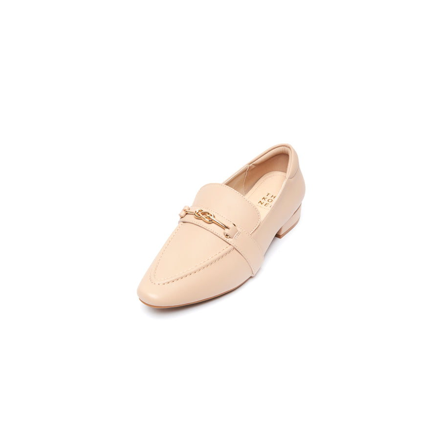 Kaylie Buckle Loafers - Nude ( BEIN )