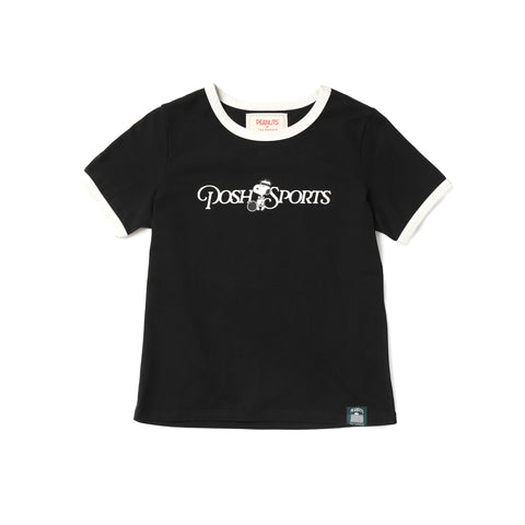 Snoopy Posh Sports Tee - Black (BLK)