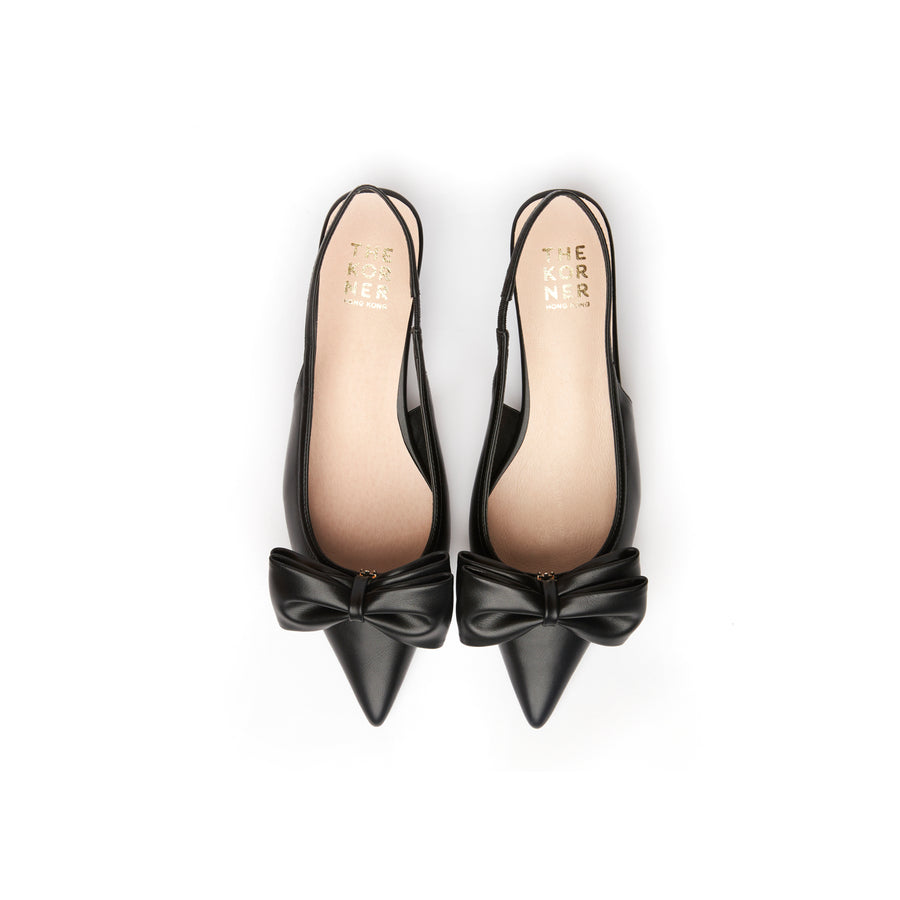 Kedi Bow Heels - Black (BLK)