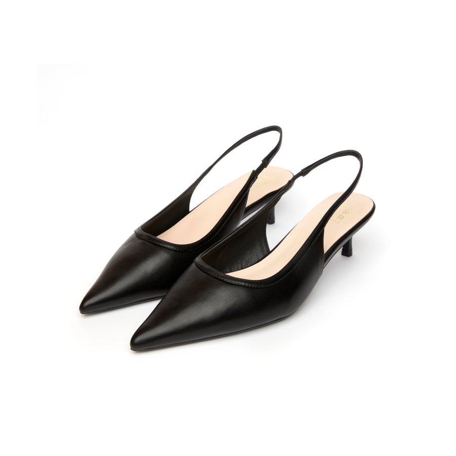 Kedi Bow Heels - Black (BLK)