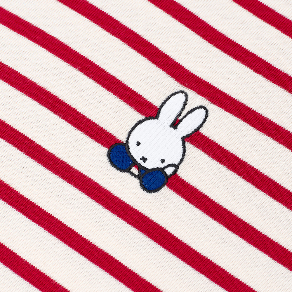 Miffy Stripe LS Tee - Red (RED)