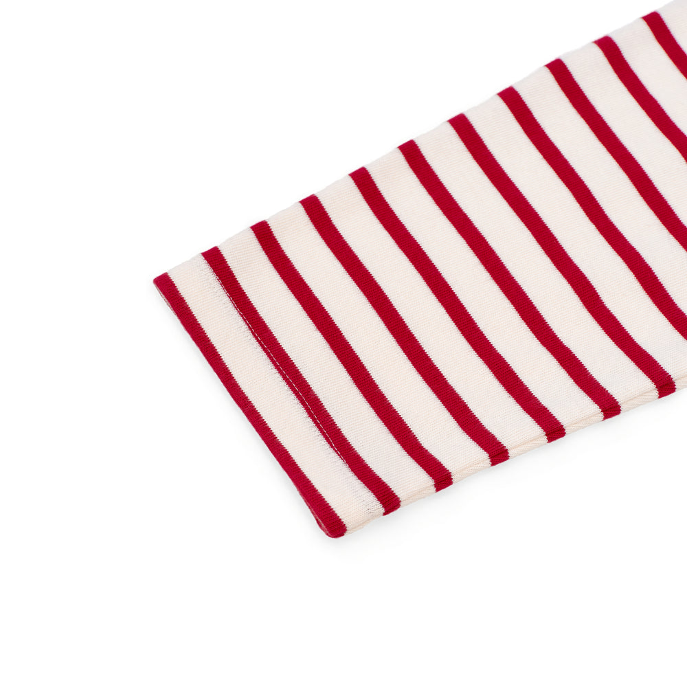 Miffy Stripe LS Tee - Red (RED)