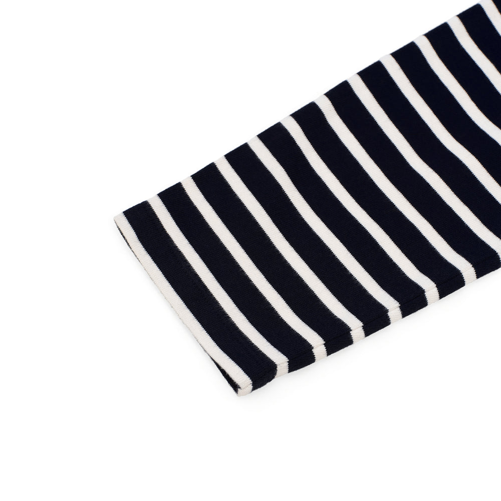 Miffy Stripe LS Tee - Navy (NVY)