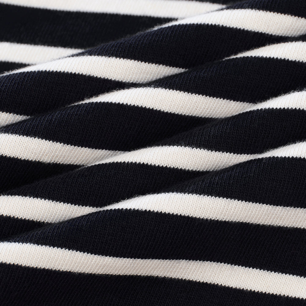 Miffy Stripe LS Tee - Navy (NVY)